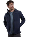 Montane Men's Fury XT Hooded Fleece Jacket - XL (Eclipse Blue) hands away