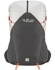 Rab Syclon XP 30L Waterproof Pack (Black/Dark Pewter) front