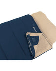Outwell Sleeping Bag Contour Lux - Left Zip (Deep Blue) angle