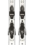 Rossignol Women's Nova 6 Skis & Xpress 11 GW B83 Bingings (White/Sparkle) Middle