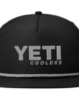 Yeti Coolers Mid Pro Flat Brim Rope Hat (Black)