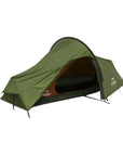 Vango Apex Compact 100 Tent + Vango Apex Compact 100 Groundsheet Protector Open