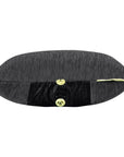 Nemo Equipment Fillo Elite Wide Ultralight Backpacking Pillow (Black Pearl/Citron) side