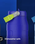 Stanley IceFlow Flip Straw 2.0 Bottle 1.06L (Cobalt Chartreuse) safe
