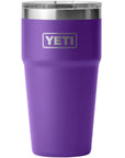 Yeti Rambler 20 oz (591 ml) Stackable Cup With MagSlider Lid (Pace Purple)