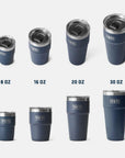 Yeti Rambler 20 oz (591 ml) Stackable Cup With MagSlider Lid (Pace Purple) sizes