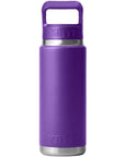 Yeti Rambler 26 OZ (769 ml) Bottle With Chug Cap (Pace Purple) back