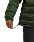 Mountain Equipment Men's Lightline Down Jacket (Conifer/Acid) - X-Large Toggle