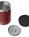 Yeti Rambler 16 oz (473 ml) Insulated Food Jar (Stag Red) lids