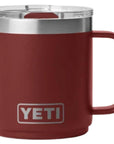 Yeti Rambler 10 oz (295 ml) Stackable Mug With DuraSip Ceramic Lining (Stag Red)