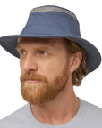 Tilley T5MO Adventure Airflo Hat (Mid Blue) angle man