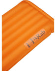 Rab Hypersphere 9.5 Down Sleep Mat - Long Wide (Marmalade) logo