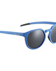 Bollé Merit Sunglasses - Small (Dark Tortoise Matte/Sky Blue Polarised) Side