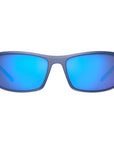 Bollé King Sunglasses - Large (Dark Blue Matte/Brown Blue) Front