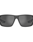 Bollé Airfin Sunglasses - Small/Medium (Black Matte Blue/TNS Polarised) Front