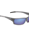 Bollé Cerber Sunglasses - Medium/Large (Grey Crystal Matte/Brown Blue) Side