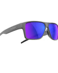 Bollé Temper Sunglasses (Titanium Matte/Volt+Ultraviolet Polarised) Other SIde