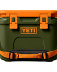 Yeti Roadie 15 Cool Box (Olive/King Crab Orange)