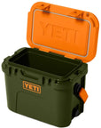 Yeti Roadie 15 Cool Box (Olive/King Crab Orange)