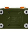 Yeti Roadie 15 Cool Box (Olive/King Crab Orange) bottom