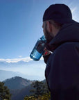 Lifeventure Tritan Flask 1 Litre Water Bottle (Navy) sip sip