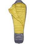 Rab Neutrino Down Sleeping Bag (-18°C) - Long - Left Zip (Graphene/Dark Pollen) open