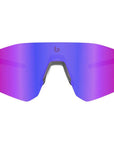 Bollé C-Icarus Sunglasses - Medium (Titanium Matte/Volt Ultraviolet) Front