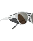 Bollé Ascender Sunglasses - Medium (White Matte/Solace4 Brown Gun) Side