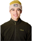 Rab Essential Beanie (Dark Pollen/Pebble) front