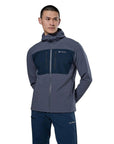 Montane Men's Dura XT Hooded Fleece Jacket (Dark Sky) Full