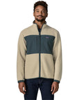 Patagonia Men's Retro Pile Fleece Patch Jacket (Pelican) front