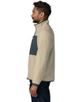 Patagonia Men's Retro Pile Fleece Patch Jacket (Pelican) side