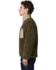 Patagonia Men's Classic Retro-X Fleece Jacket (Basin Green) side