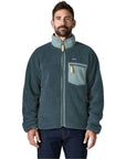 Patagonia Men's Classic Retro-X Fleece Jacket (Summit Blue) front