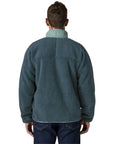 Patagonia Men's Classic Retro-X Fleece Jacket (Summit Blue) back