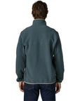 Patagonia Men's Lightweight Synchilla Snap-T Fleece Pullover (Summit Blue) back