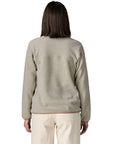 Patagonia Women's Lightweight Synchilla Snap-T Fleece Pullover (Oatmeal Heather w/Moonrise Taupe) back