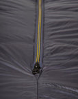 Mountain Equipment Helium GT 600 Down Sleeping Bag - Left Zip - Long (Anvil Grey) zipper