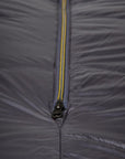 Mountain Equipment Helium GT 400 Down Sleeping Bag - Left Zip - Long (Anvil Grey) zipper