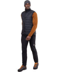 Mountain Equipment Men's Earthrise Down Vest (Black/Black) walk