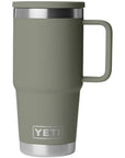 Yeti Rambler 20 oz (591 ml) Travel Mug With Leakproof Stronghold Lid (Pampa Green)