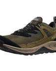 Keen Men's Hightrail Waterproof Hiking Shoe (Forest Night/Dark Olive) left angle