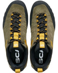Scarpa Men's Crux 2 GTX Walking Shoe (Kalamata/Lemon Curry) top