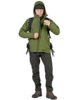 Sprayway Men's Vihar Insulated Gore-Tex Jacket (Cypress) unzip