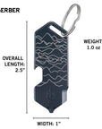 Gerber Shard DT Keychain (Urban Blue Hills) Sizes