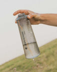Lifesystems Water Filter Purifier 1L Soft Flask hand