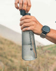 Lifesystems Water Filter Purifier 1L Soft Flask turn