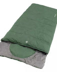Outwell Contour Lux XL Sleeping Bag - Left Zip (Green)