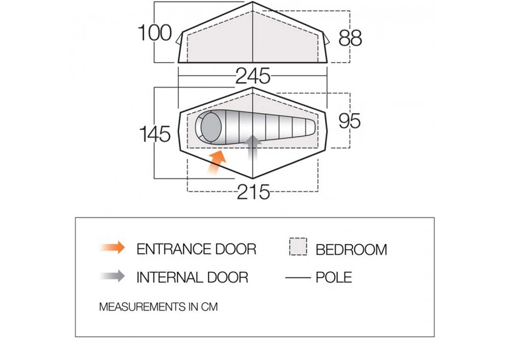 Vango Nevis, Apex Compact & Cairngorm 100 Groundsheet Protector - GP504