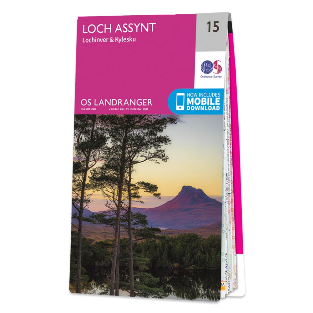 Ordnance Survey Landranger Map 15 Loch Assynt